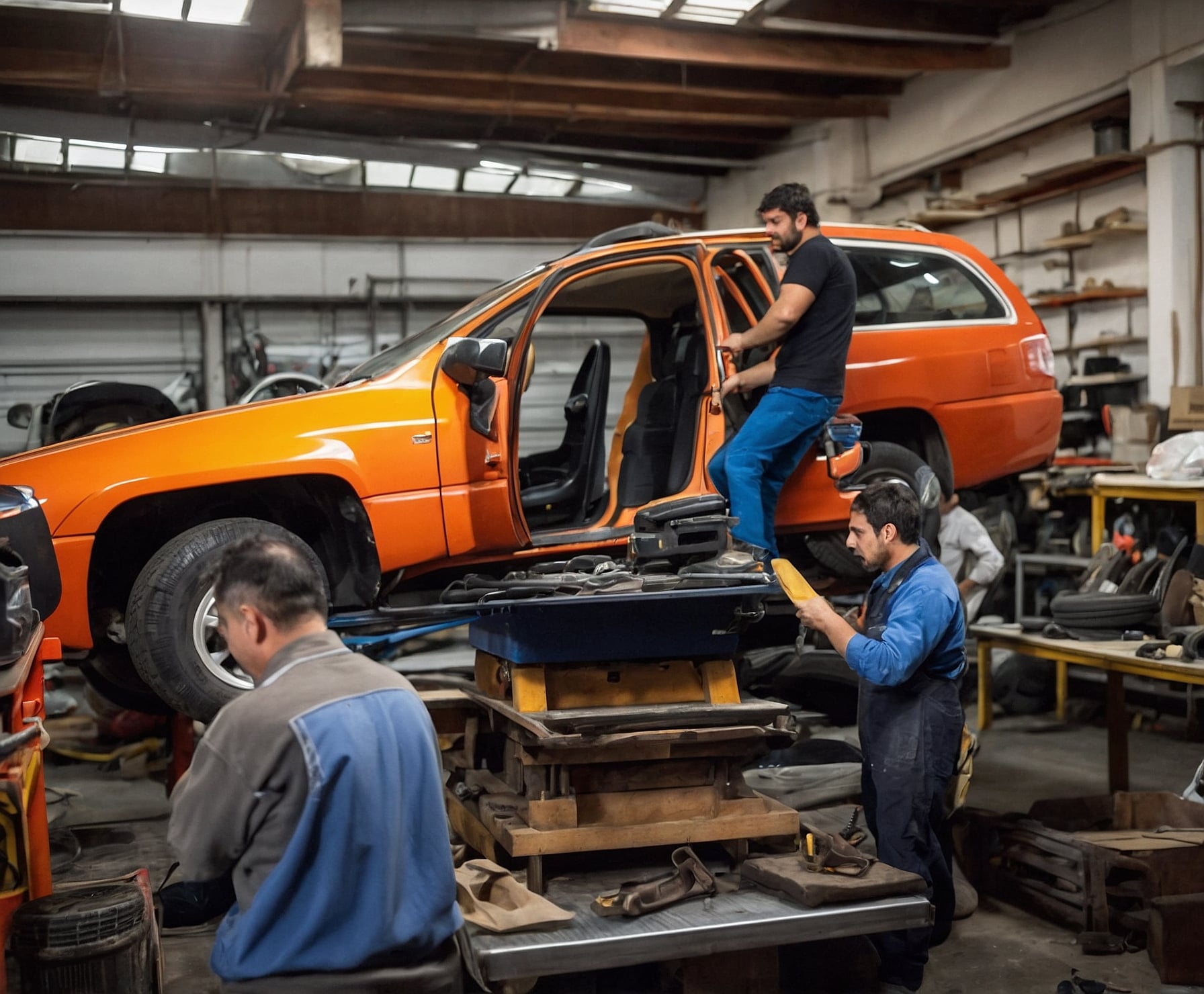 Servicio express de reparación de vehículos